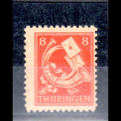 SBZ-Thüringen Mi.-Nr. 96 AY z2, postfrisch, FA. Ströh.
