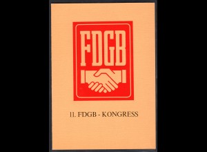 DDR-Gedenkblatt, 11. FDGB-Kongress