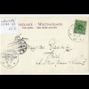 Marine-Schiffspost Nr. 17, als Postkarte 08.01.01