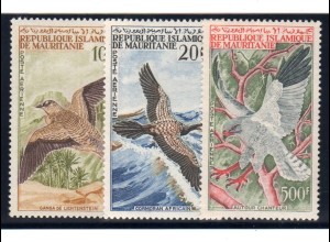 Vogelsatz Mauretanien Mi.-Nr 223-5, postfrisch