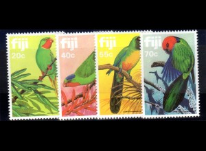 Vogelsatz Fiji Mi.-Nr 475-8, postfrisch