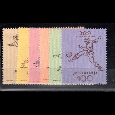 Jugoslawien Mi.-Nr. 698-03 Postfrisch.