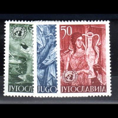 Jugoslawien Mi.-Nr. 714-6 Postfrisch.